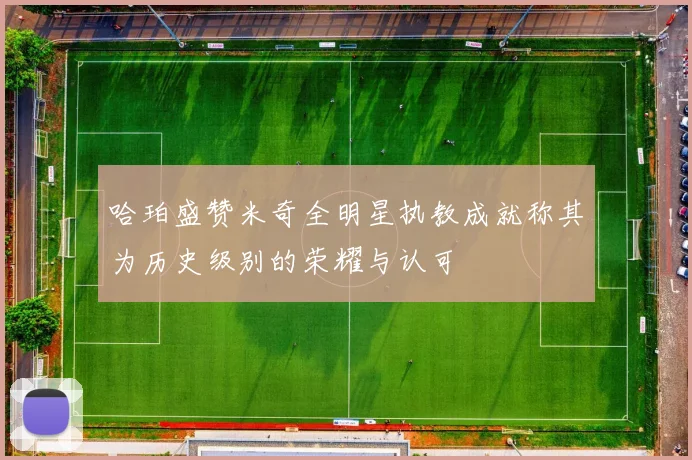 哈珀盛赞米奇全明星执教成就称其为历史级别的荣耀与认可